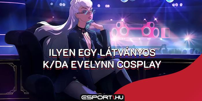 League of Legends - LoL: Őrületes K/DA Evelynn cosplayt villantott egy rajongó